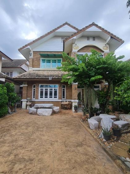 อื่นๆ ตกแต่งครบ สร้างเสร็จก่อน 2010 ใช่ บ้านเดี่ยวสองชั้นม.ปาะภาวรรณโฮม1