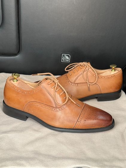 La Milano Oxford Leather Shoes สี Tan สภาพดีเหมือนมือ1