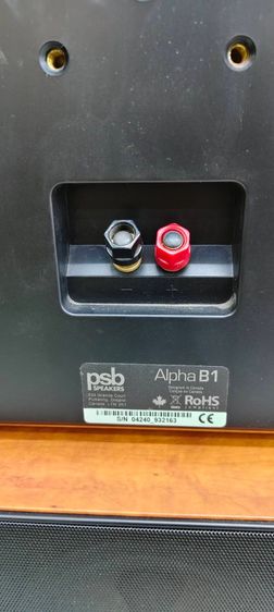 PSB Alpha B1 + Alpha C1 ชุดลําโพงโฮมเธียเตอร์ 3.0 Channel Bookshelf + Center รูปที่ 6