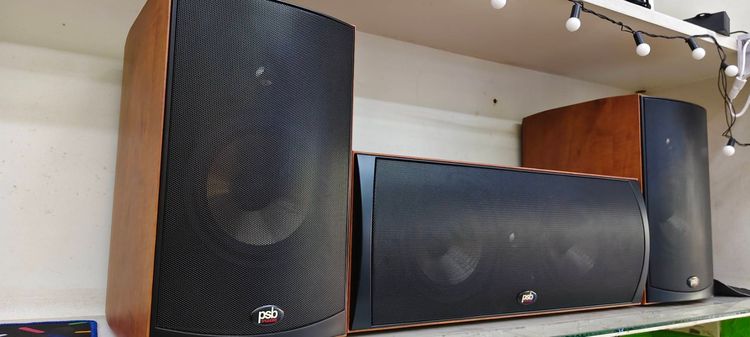อื่นๆ ชุดโฮมเธียเตอร์ ลำโพงขนาดใหญ่ PSB Alpha B1 + Alpha C1 ชุดลําโพงโฮมเธียเตอร์ 3.0 Channel Bookshelf + Center