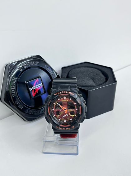 G-SHOCK GA-100BR สีดําส้ม ของแท้ ครบกล่อง รูปที่ 10