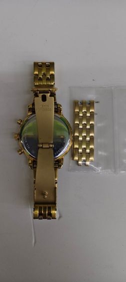 Fossil ES5358 สีทอง หน้าปัดมุก ประดับคริสตัล ครบกล่อง ใบเสร็จ Central รูปที่ 9