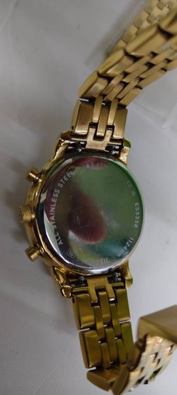 Fossil ES5358 สีทอง หน้าปัดมุก ประดับคริสตัล ครบกล่อง ใบเสร็จ Central รูปที่ 11