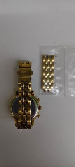 Fossil ES5358 สีทอง หน้าปัดมุก ประดับคริสตัล ครบกล่อง ใบเสร็จ Central รูปที่ 8