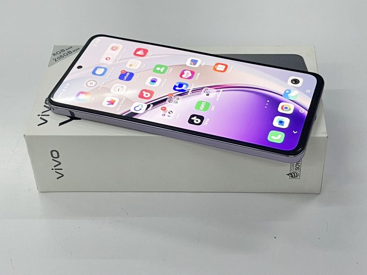 VIVO Y200 5G 8+8 256 GB ม่วง สแกนได้ แบตนาน ใช้งานได้ดี ราคาถูกใจ รูปที่ 8