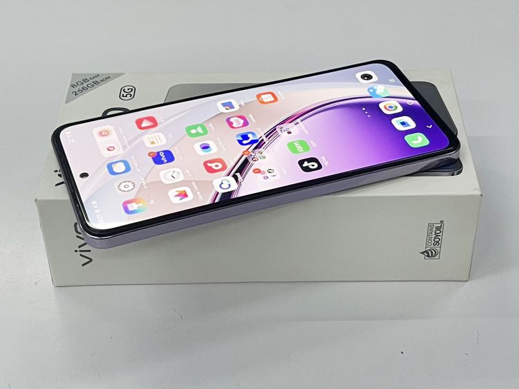 VIVO Y200 5G 8+8 256 GB ม่วง สแกนได้ แบตนาน ใช้งานได้ดี ราคาถูกใจ รูปที่ 9