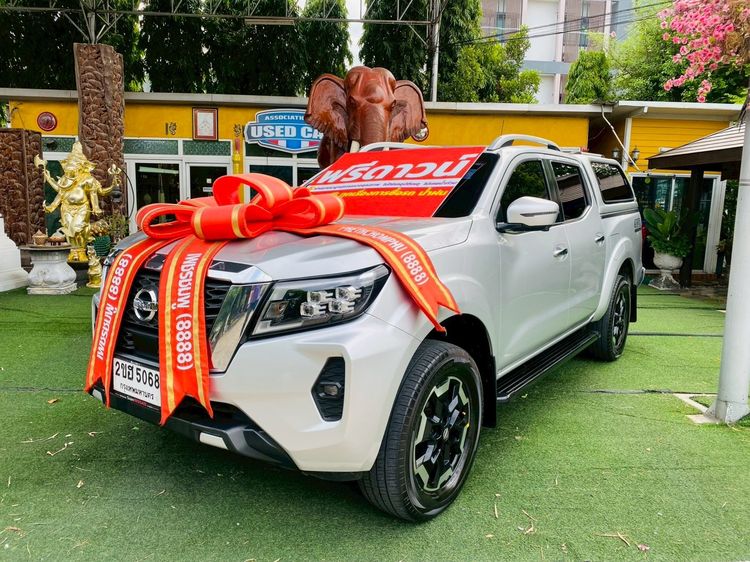 Nissan Navara 2022 2.3 VL 4WD Pickup ดีเซล ไม่ติดแก๊ส เกียร์อัตโนมัติ บรอนซ์เงิน รูปที่ 2