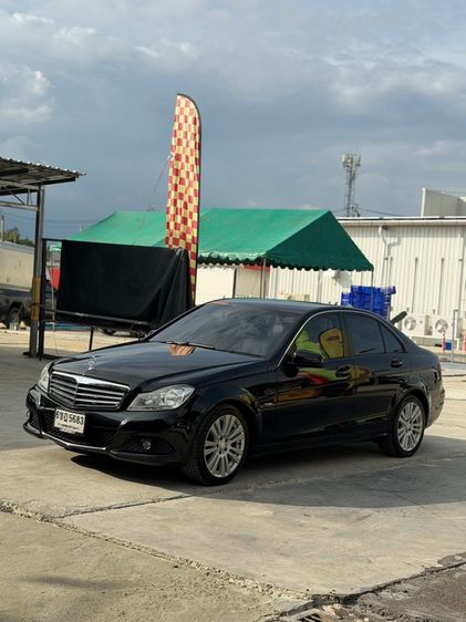 รถ Mercedes-Benz C-Class C200 CGI สี ดำ