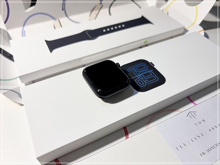 Apple Watch SE 3 รุ่นล่าสุด สี Midnight 44mm ศูนย์ไทย อายุสัปดาห์