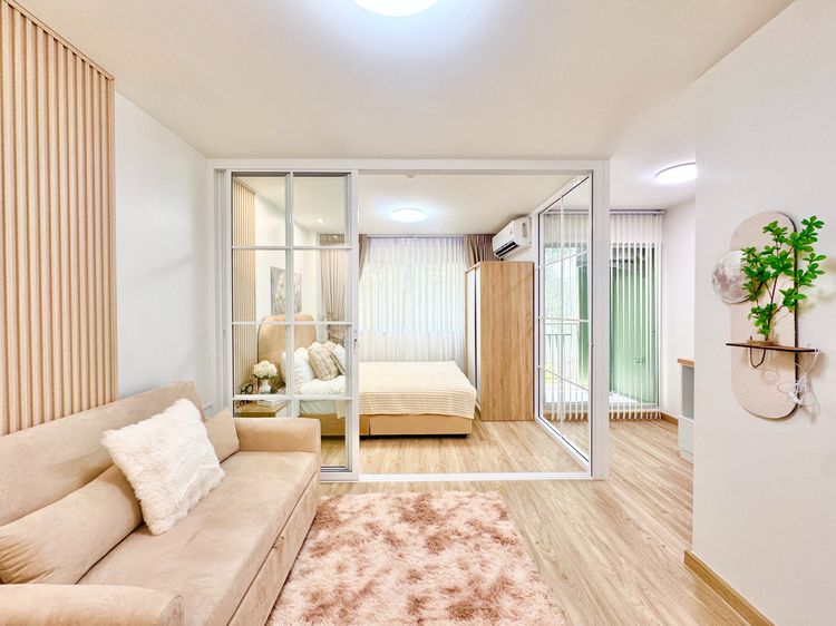 LPN Development ไม่อนุญาต ตกแต่งครบ สร้างเสร็จก่อน 2010 🏡 ลุมพินี คอนโดทาวน์ รามอินทรา–หลักสี่ ห้องแต่งครบ ใหม่ทั้งห้อง พร้อมอยู่ทันที ขนาด 26 ตร.ม. รูปที่ 4