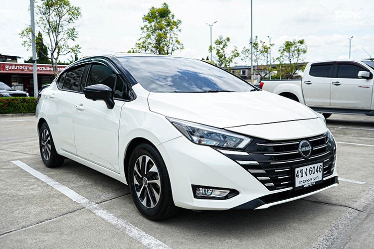 Nissan Almera 2023 1.0 VL Sedan เบนซิน ไม่ติดแก๊ส เกียร์อัตโนมัติ ขาว รูปที่ 3