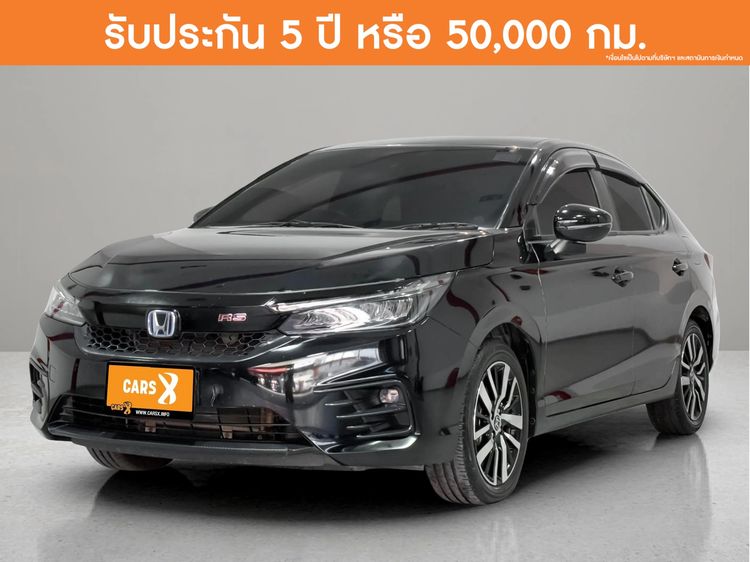 Honda City 2021 1.5 e:HEV RS Sedan ไฮบริด ไม่ติดแก๊ส เกียร์อัตโนมัติ ดำ