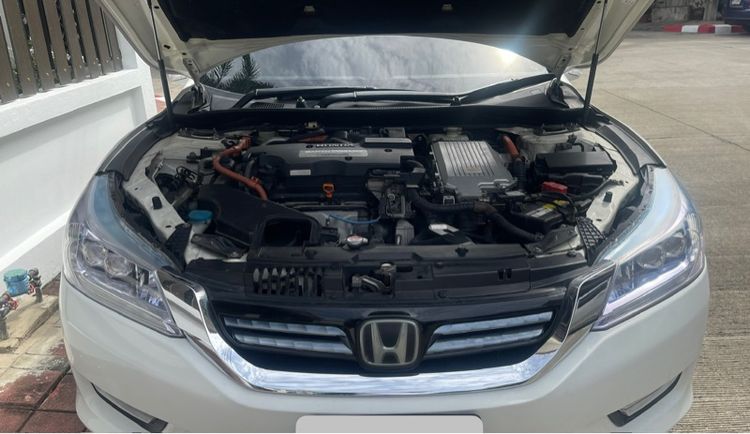 Honda Accord 2015 2.0 Hybrid Sedan ไฮบริด เกียร์อัตโนมัติ ขาว รูปที่ 2