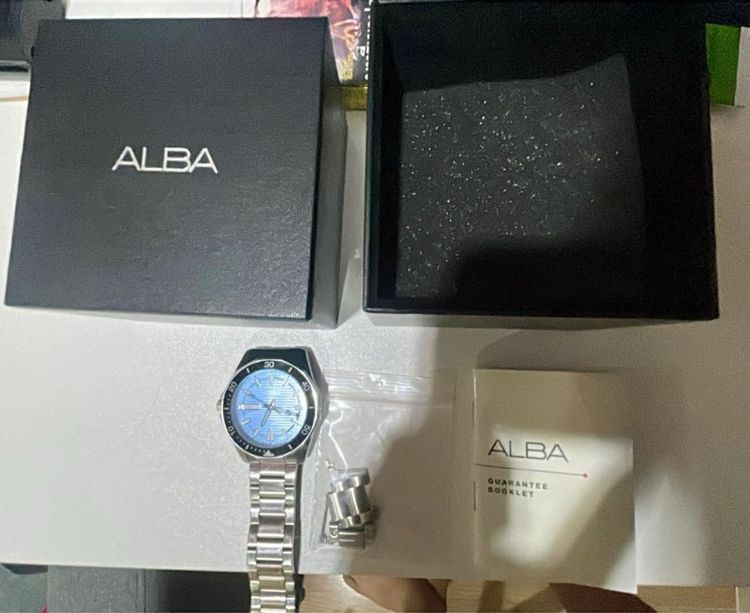  alba auto  coke  กับ blue tag แถมสายหนังจระเข้ รูปที่ 5