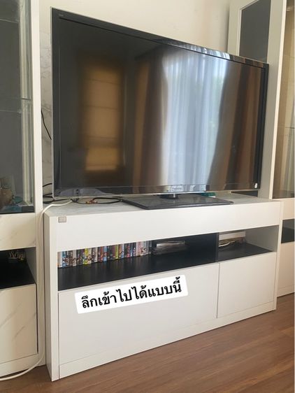 ที่วางทีวีพร้อมตู้โชว์ครบชุด(ไม่รวมทีวี) รูปที่ 15
