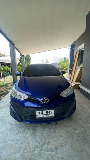 Toyota Yaris ATIV 2018 1.2 J Eco Sedan เบนซิน ไม่ติดแก๊ส เกียร์อัตโนมัติ น้ำเงิน รูปที่ 2