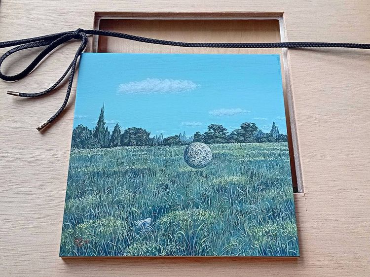 งานศิลปะ Hard Giclée with Hand-painted Acrylic on Wood Panel by Katsuhisa Toda รูปที่ 8