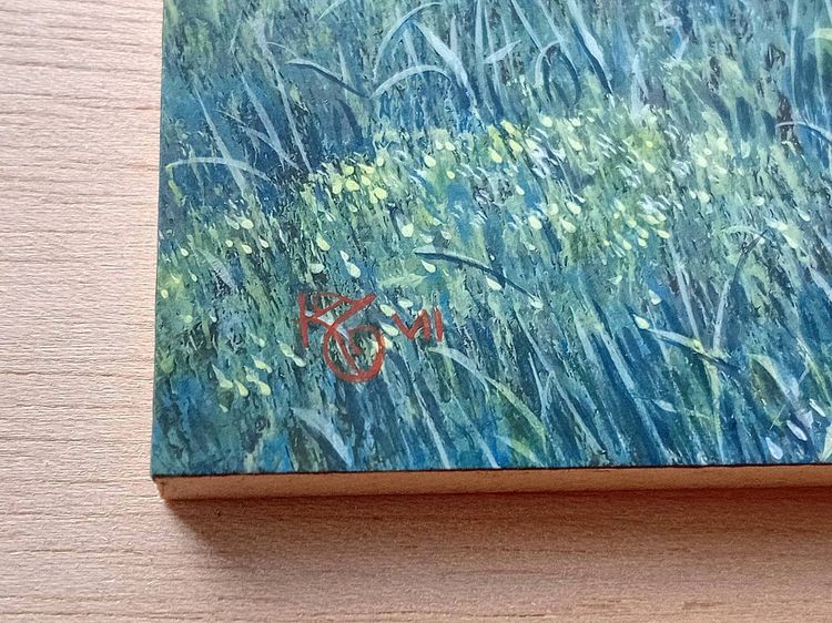 งานศิลปะ Hard Giclée with Hand-painted Acrylic on Wood Panel by Katsuhisa Toda รูปที่ 4
