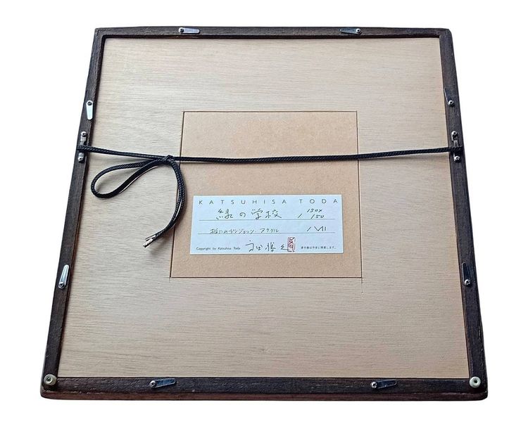งานศิลปะ Hard Giclée with Hand-painted Acrylic on Wood Panel by Katsuhisa Toda รูปที่ 6