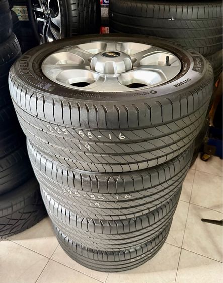 ล้อแม็กกระบะเตี๊ย เชฟได้ isuzuได้ ขอบ16 พร้อมยางมิชลีน 225 55 16 รูปที่ 9