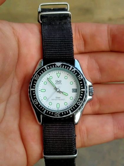 ขาว อื่นๆ นาฬิกา QQ by Citizen ถ่าน 
สภาพดี เดินดี ใช้งานปกติ