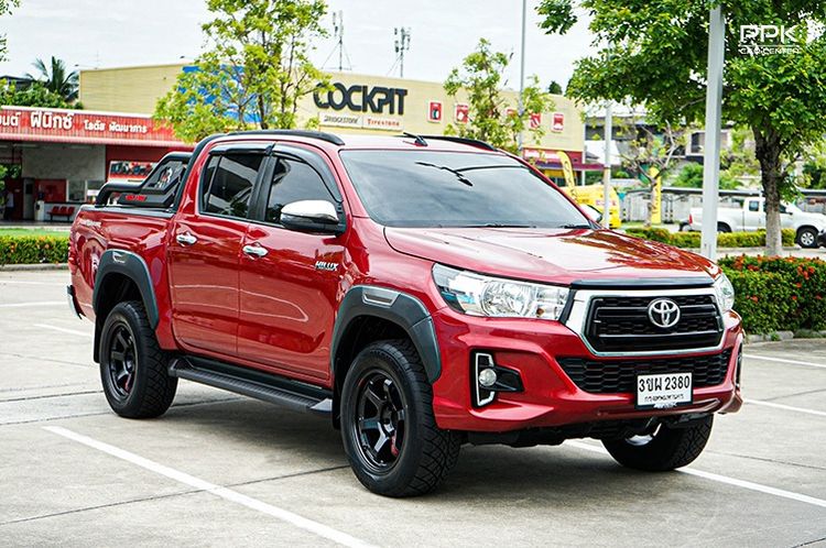 Toyota Hilux Revo 2020 2.4 J Plus Prerunner Pickup ดีเซล ไม่ติดแก๊ส เกียร์ธรรมดา แดง รูปที่ 3