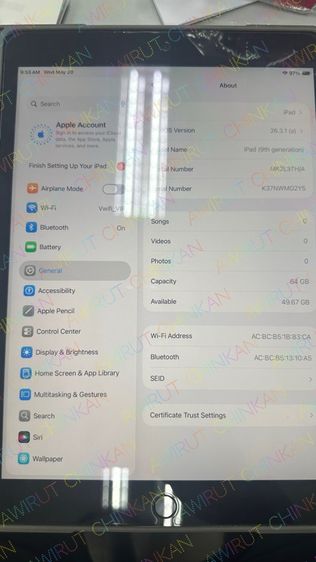 ipad gen9 wifi 64gb ปี2021 รูปที่ 4