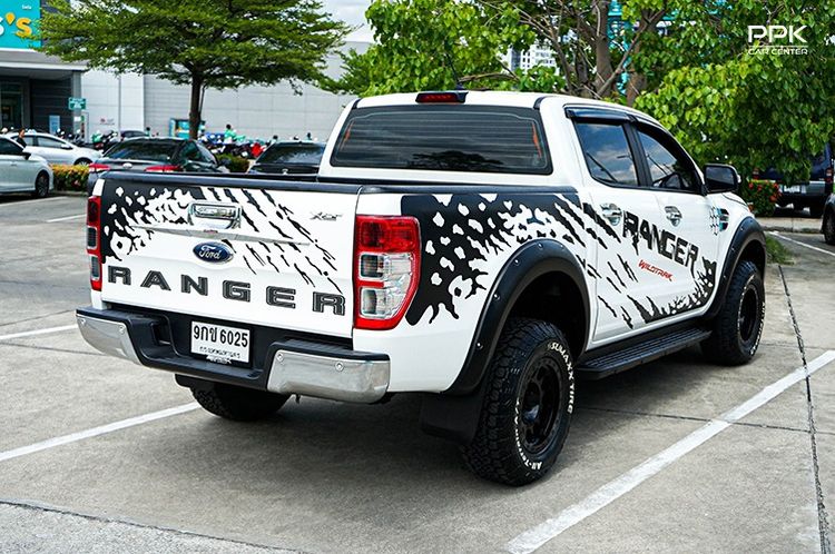 Ford Ranger 2019 2.2 Hi-Rider XLT Pickup ดีเซล ไม่ติดแก๊ส เกียร์ธรรมดา ขาว รูปที่ 4