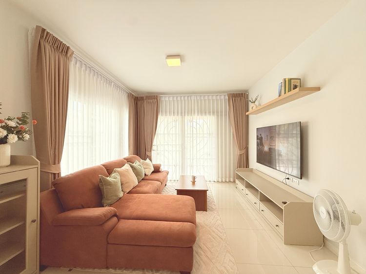 Land and Houses ตกแต่งครบ (Owner) ให้เช่าบ้านเดี่ยว 2 ชั้น ตกแต่งพร้อมอยู่ โครงการ Villagio ศรีนครินทร์-บางนา 🌳 โครงการเงียบสงบร่มรื่น ใกล้ Mega บางนา ใกล้ทางด่วน รูปที่ 2