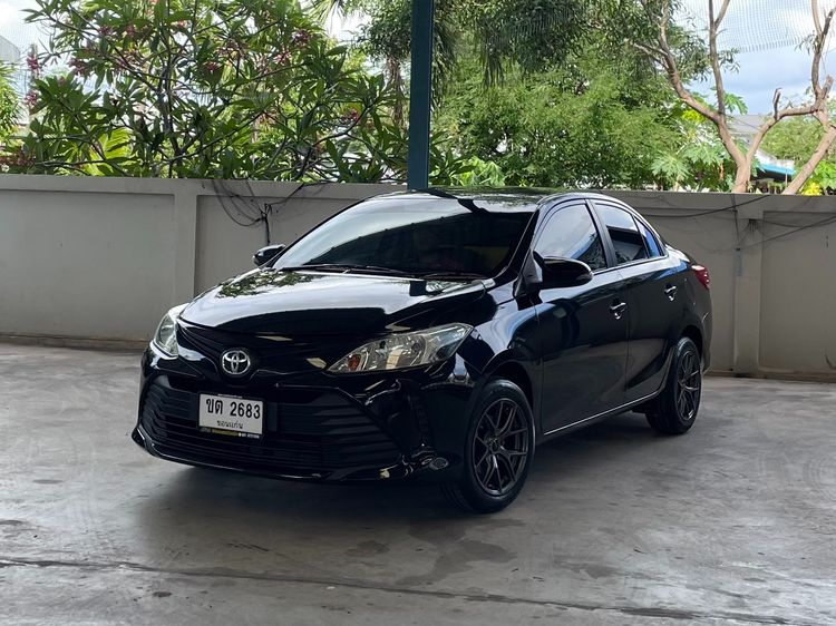 Toyota Vios 2017 1.5 E Sedan เบนซิน ไม่ติดแก๊ส เกียร์อัตโนมัติ ดำ