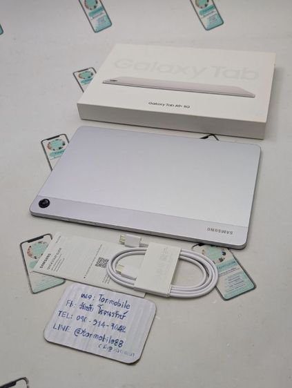 128 GB ขาย เทิร์น Samsung Galaxy Tab A9 Plus 5G Ram 8 Rom 128 ศูนย์ไทย สภาพใหม่เอี่ยม อุปกรณ์ครบยกกล่อง เพียง 4,590 บาท ครับ