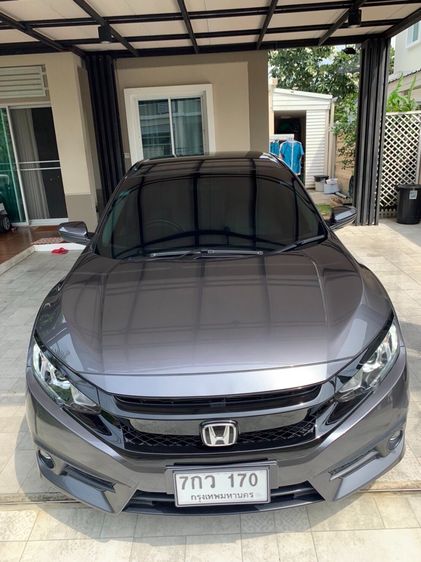 Honda Civic 2018 1.8 EL i-VTEC Sedan เบนซิน ไม่ติดแก๊ส เกียร์อัตโนมัติ เทา