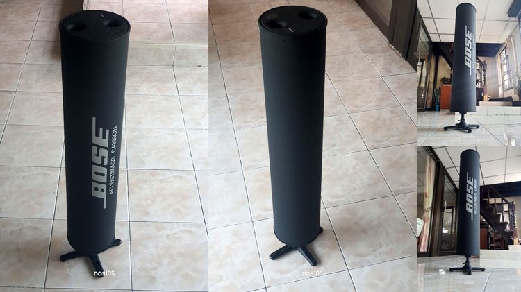 BOSE Acoustimass AM-033 + ขาตั้งพื้น PS-70 + กล่องเครือข่าย + สาย ครบ SPR BOSE โบส นำเข้าจากญี่ปุ่น