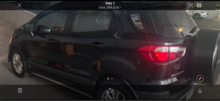 Ford Ecosport 2015 1.5 Titanium Utility-car เบนซิน ไม่ติดแก๊ส เกียร์อัตโนมัติ ดำ รูปที่ 2