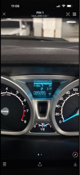 Ford Ecosport 2015 1.5 Titanium Utility-car เบนซิน ไม่ติดแก๊ส เกียร์อัตโนมัติ ดำ รูปที่ 4