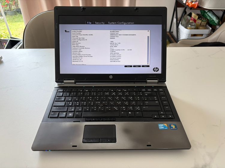 Elitebook วินโดว์ 4 กิกะไบต์ VGA ไม่ใช่ HP ProBook 6450 core i5 2.4Ghz RAM 4 GB HD 250 GB จอ 14 นิ้ว งานช่าง หรือ เป็นอะไหล่