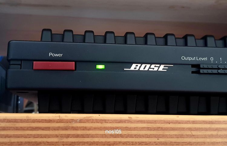 BOSE 1705 II มือสอง ทดสอบแล้ว 100VAC พร้อมสายไฟจากญี่ปุ่น รูปที่ 5