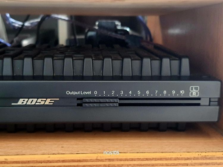 BOSE 1705 II มือสอง ทดสอบแล้ว 100VAC พร้อมสายไฟจากญี่ปุ่น รูปที่ 6