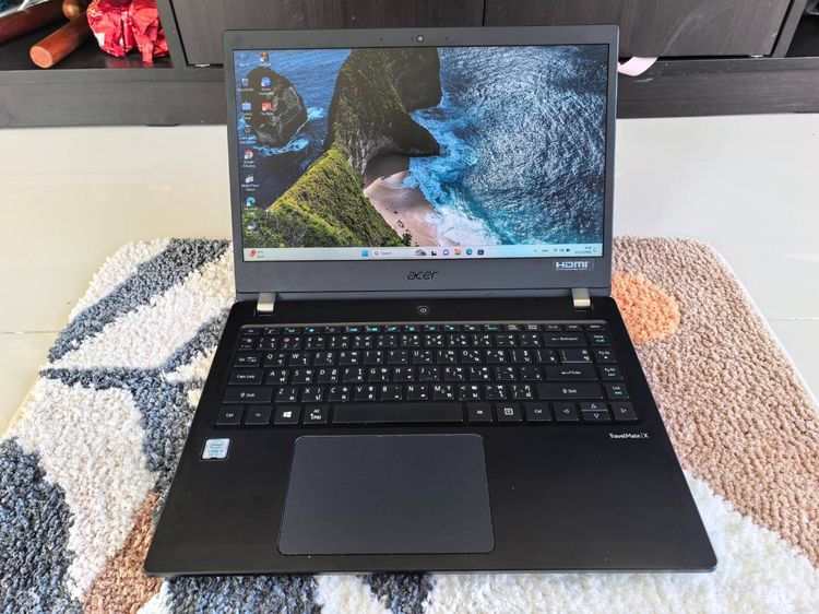 Acer TravelMate X314-51 Core i5 8265u 1.6 RAM 4 GB SSD 480 GB จอ 14 นิ้ว คี้ย์บอร์ดมีไฟ