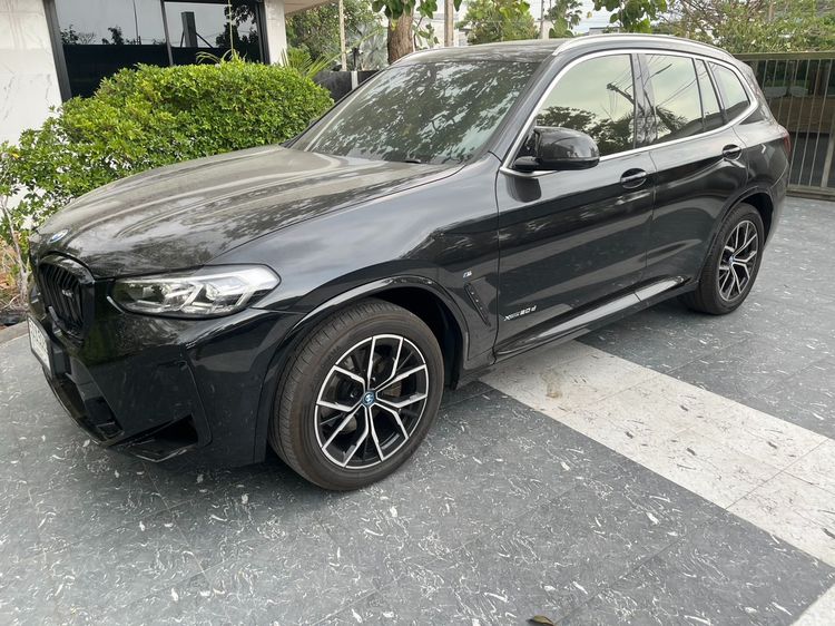 รถ BMW X3 2.0 xDrive20d M Sport สี ดำ
