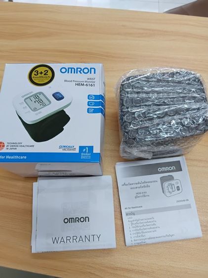 เครื่องใหม่ มีประกันศูนย์ Omron Hem-6161 เครื่องวัดความดันที่ข้อมือ รูปที่ 2