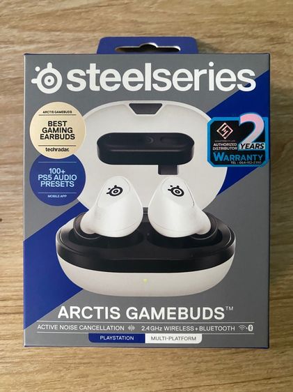 SteelSeries Arctis GameBuds หูฟังเกมมิ่งไร้สายเอียบัด รองรับ Bluetooth 5.3 และ 2.4G 