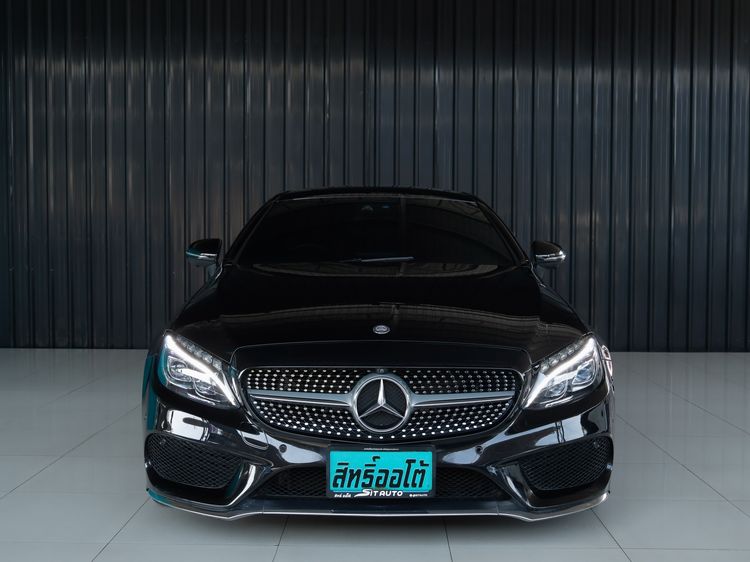 Mercedes-Benz C-Class 2016 C250 2.0 Coupe Edition 1 Sedan เบนซิน ไม่ติดแก๊ส เกียร์อัตโนมัติ ดำ รูปที่ 2