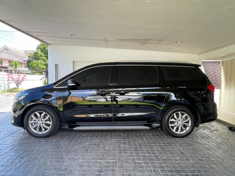 Kia Carnival 2018 2.2 EX Utility-car ดีเซล ดำ รูปที่ 2