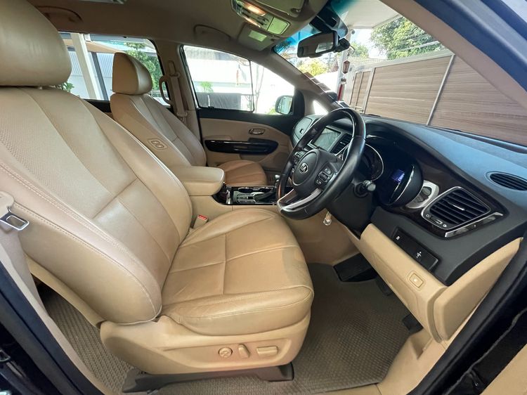 Kia Carnival 2018 2.2 EX Utility-car ดีเซล ดำ รูปที่ 4
