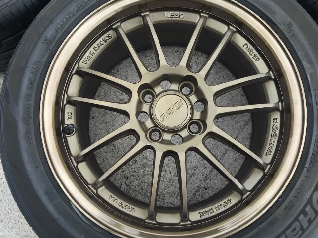 15" re30 ขอบ 15 กว้าง 7 พร้อมยาง 195 55