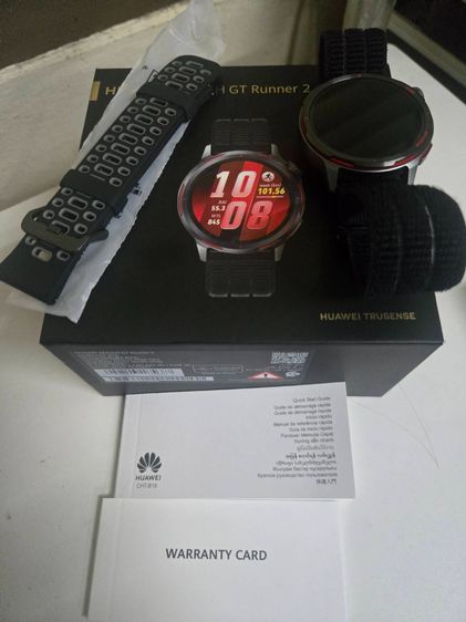 ขาย HUAWEI WATCH GT Runner 2 สมาร์ทวอทช์ ระบุตำแหน่งแม่นยำ ดูแลสุขภาพระดับโปร สภาพใหม่ใช้ไม่ถึง 2 เดือน
