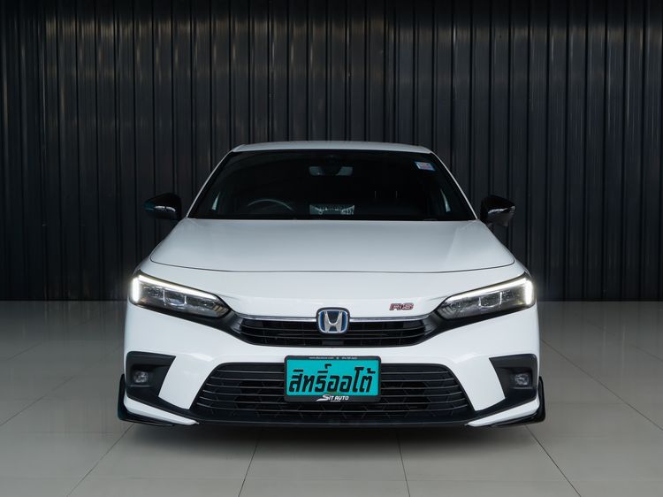 Honda Civic 2023 2.0 eHEV RS Sedan ไฮบริด ไม่ติดแก๊ส เกียร์อัตโนมัติ ขาว รูปที่ 2