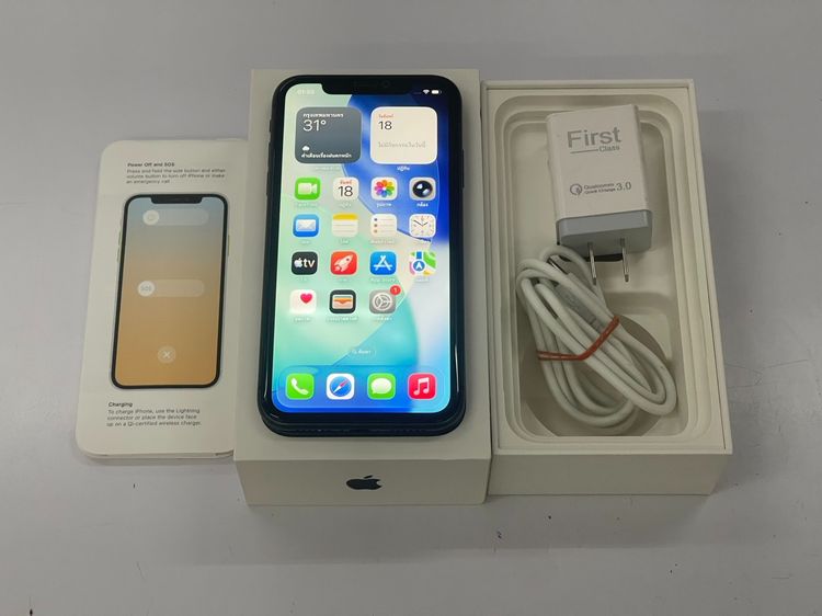 IPHONE 11 128 GB แบต 100 สแกนได้ ใช้งานได้ดี ราคาถูกใจ