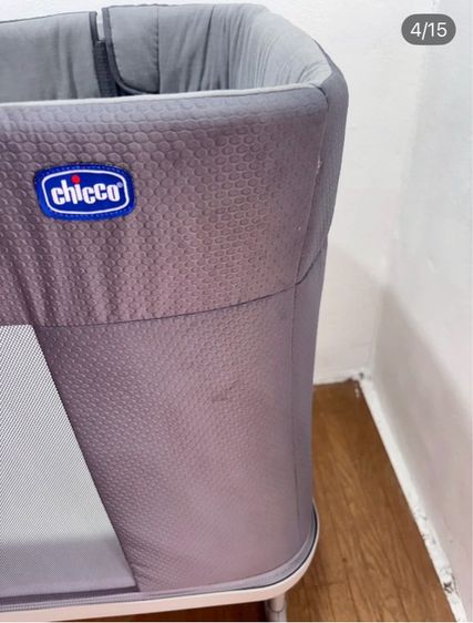 🔥Chicco เตียงนอนเด็กวัสดุดีแข็งแรงน่าใช้แนะนำเลยค่ะสภาพโดยรวมยังดีมากๆอาจมีร่องรอยการใช้งานเดิมมาบ้างเล็กน้อย มือหนึ่งราคาแรงเลยค่ะ  รูปที่ 4